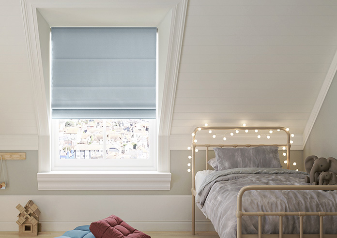 Mermaid, Abalone - Motorised Roman Blind - Image 3